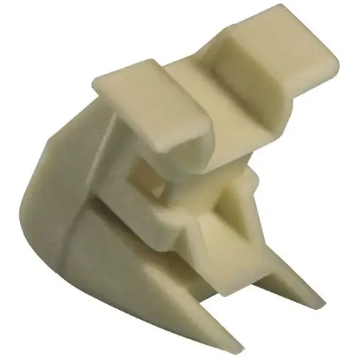 Bottom End Bracket for 9/16 in. W x 5/8 in. D Window Channel Balance - pack of 10