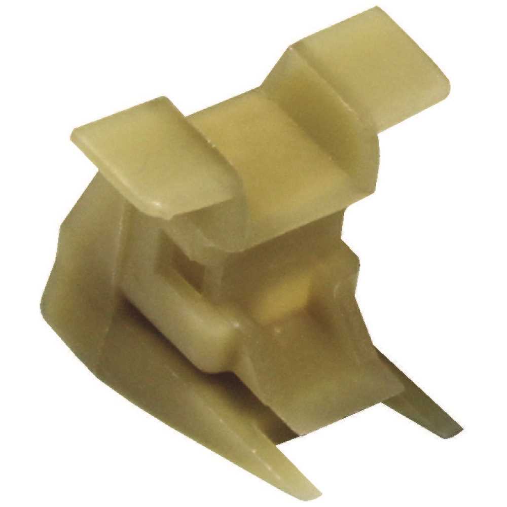 STRYBUC INDUSTRIES 60-516-10 Bottom End Bracket for 9/16 in. W x 5/8 in. D Window Channel Balance - pack of 10