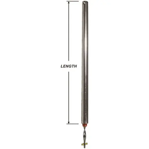 9/16 in. Dia x 27 in. L Tube x 27-3/4 in. L Rod Spiral Tube Window Balance with Red Bearing and Crosspiece - pack of 4 9/16 in. Dia x 27 in. L Tube x 27-3/4 in. L Rod Spiral Tube Window Balance with Red Bearing and Crosspiece - pack of 4