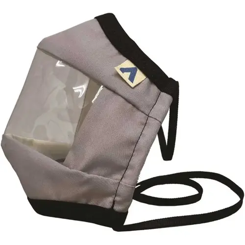 Adult Adjustable Communication Mask, Light Grey