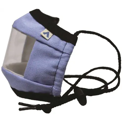 Adult Adjustable Communication Mask, Blue Oxford