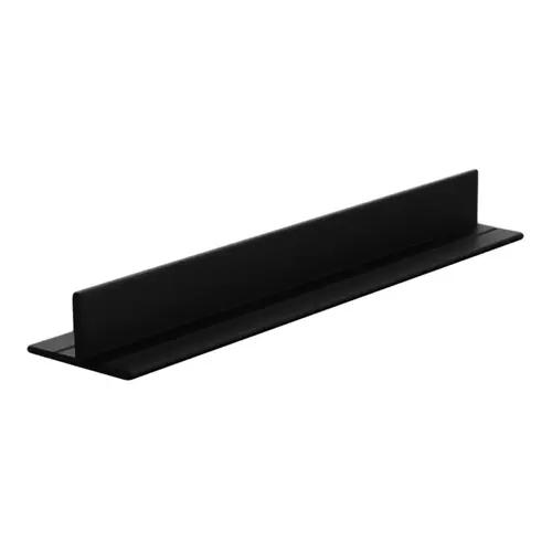 Flat Black T- Bar Aluminum Channel - 144" Stock Length Flat Black T- Bar Aluminum Channel - 144" Stock Length