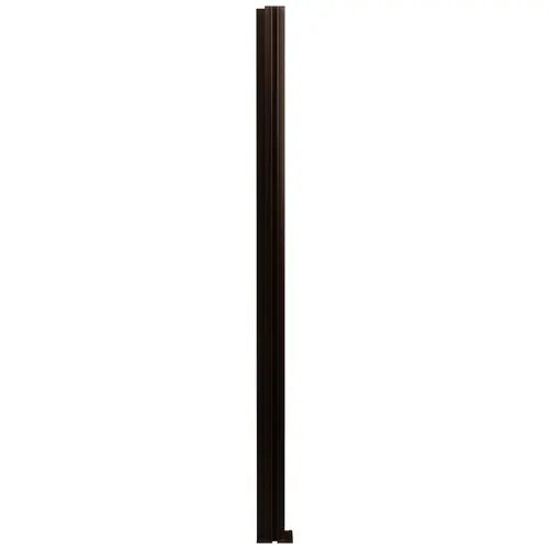 Duranodic Bronze 30" Corner Design Series Partition Post Duranodic Bronze 30" Corner Design Series Partition Post