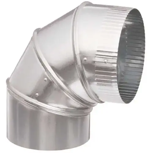 3 in. 28-Gauge 90-Degree Adjustable Elbow