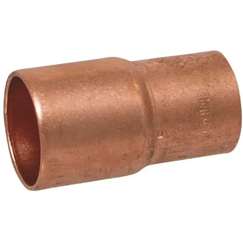 1 in. x 3/4 in. FTG x Cup Copper Pressure Fitting Reducer