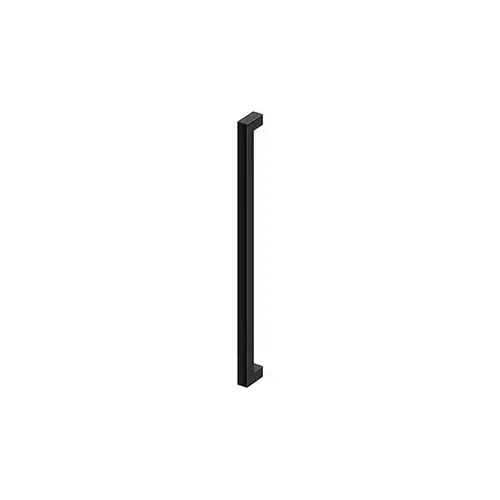 36" Extra Large Contemporary Pulls, Single Side in Paint Black 36" Extra Large Contemporary Pulls, Single Side in Paint Black