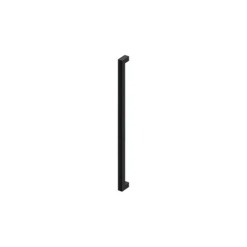 42" Extra Large Contemporary Pulls, Single Side in Paint Black 42" Extra Large Contemporary Pulls, Single Side in Paint Black