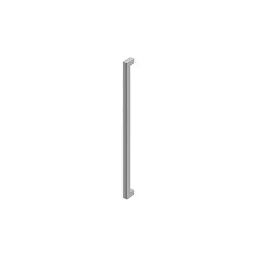 42" Extra Large Contemporary Pulls, Single Side in Brushed Stainless
