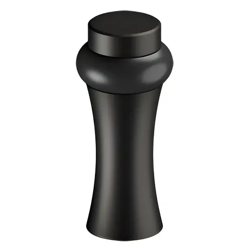 ROUND UNIVERSAL FLOOR BUMPER 3-1/2", DECORATIVE, SOLID BRASS in Oil-rubbed Bronze