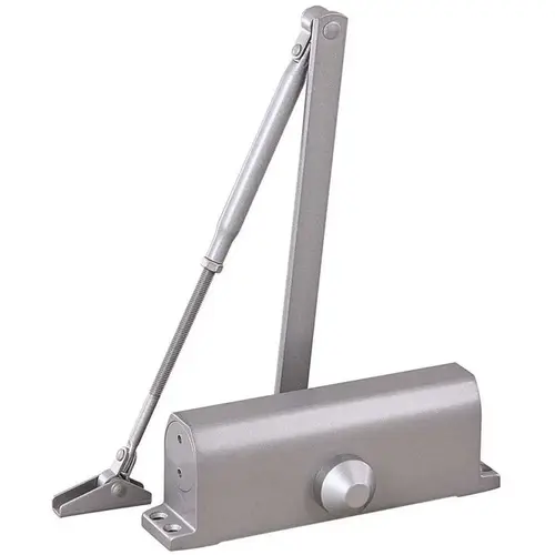 Surface Mounted Door Closer Fixed Power in Silver (Size 4)