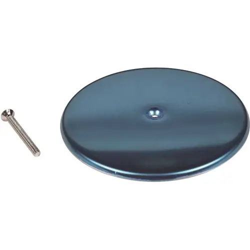 6 in. Stainless Steel Flat Cleanout Cover Plate