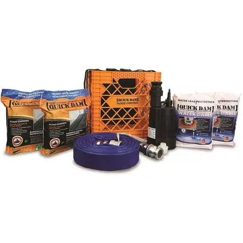 Emergency Flood Pump Kit, 7 Piece Emergency Flood Pump Kit, 7 Piece