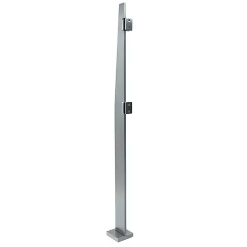 Klarity Brushed Stainless Steel Center Custom Post Klarity Brushed Stainless Steel Center Custom Post