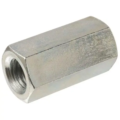 3/4-10 Zinc Hex Rod Coupling Nut (1 in. AF x 2-1/4 in. L) - pack of 25 3/4-10 Zinc Hex Rod Coupling Nut (1 in. AF x 2-1/4 in. L) - pack of 25