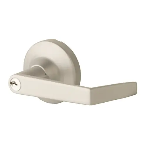 Key in Lever Trim, Night Latch Function, 20 Series, US32D/630 Satin Stainless Steel Key in Lever Trim, Night Latch Function, 20 Series, US32D/630 Satin Stainless Steel