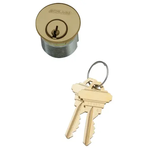 Mortise Cylinder Satin Brass Blackened Satin Relieved Clear Coated Mortise Cylinder Satin Brass Blackened Satin Relieved Clear Coated