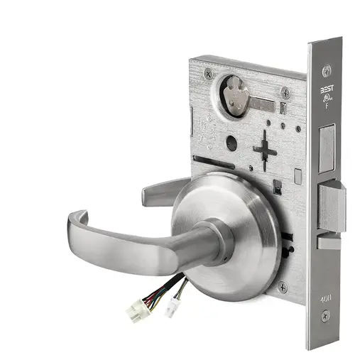 Electric Mortise Lock Satin Chrome Electric Mortise Lock Satin Chrome
