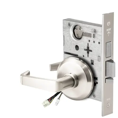 Electric Mortise Lock Bright Chrome Electric Mortise Lock Bright Chrome