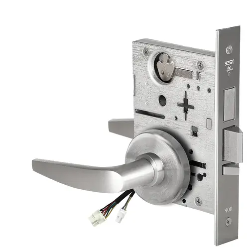 Electric Mortise Lock Satin Stainless Steel Electric Mortise Lock Satin Stainless Steel