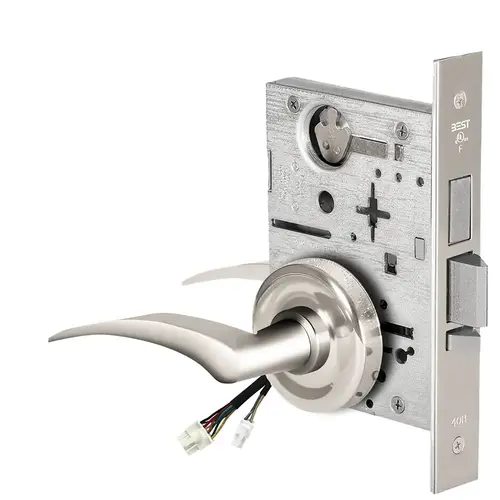 Electric Mortise Lock Bright Chrome Electric Mortise Lock Bright Chrome