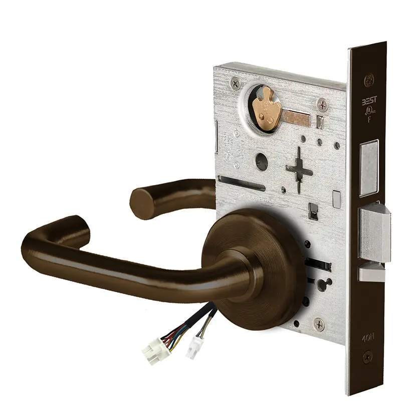 BEST Electric Mortise Lock Dark Bronze Painted 45HW0LEL3H69012V BEST Electric Mortise Lock Dark Bronze Painted 45HW0LEL3H69012V