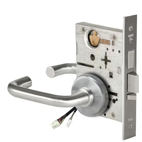 Electric Mortise Lock Satin Chrome Electric Mortise Lock Satin Chrome