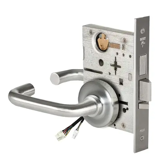 Electric Mortise Lock Satin Chrome Electric Mortise Lock Satin Chrome
