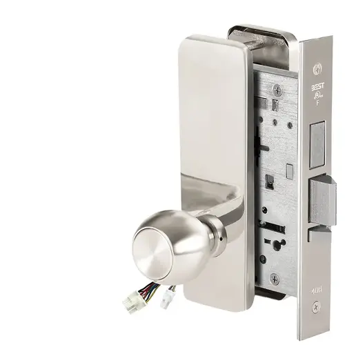 Electric Mortise Lock Bright Chrome Electric Mortise Lock Bright Chrome