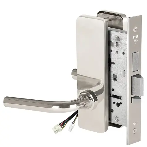 Electric Mortise Lock Bright Chrome Electric Mortise Lock Bright Chrome