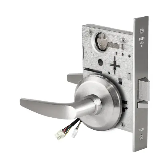Electric Mortise Lock Satin Chrome Electric Mortise Lock Satin Chrome