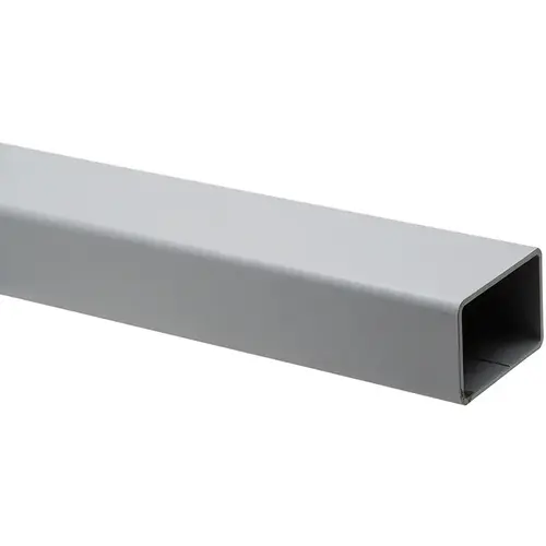 Steel Mullion, Blank, 10 Ft. 6", Keyed Removable, Aluminum Painted Steel Mullion, Blank, 10 Ft. 6", Keyed Removable, Aluminum Painted