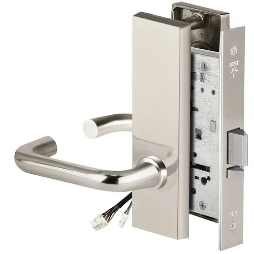 Electric Mortise Lock Bright Chrome Electric Mortise Lock Bright Chrome