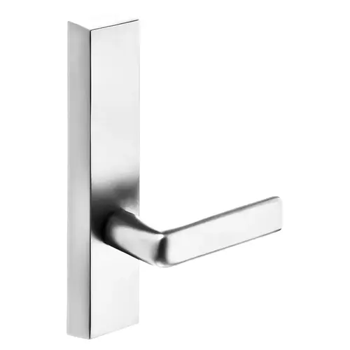 ET Lever Exit Device Trim Bright Nickel Plated Clear Coated ET Lever Exit Device Trim Bright Nickel Plated Clear Coated