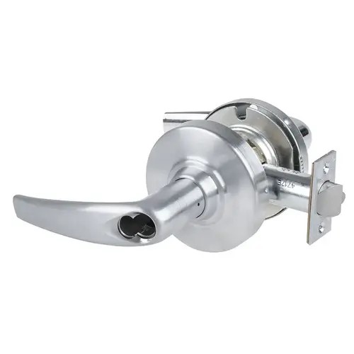 ND Series Vandlgard Entry Large Format Less Core Athens with 13-247 Latch 10-025 Strike Satin Chrome Finish ND Series Vandlgard Entry Large Format Less Core Athens with 13-247 Latch 10-025 Strike Satin Chrome Finish