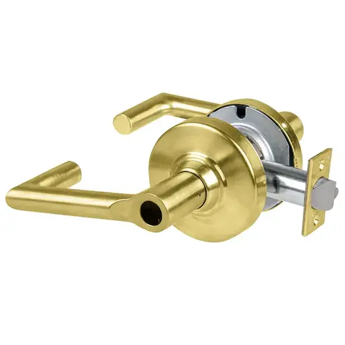 Lock Electric Cylindrical Lock Satin Brass Lock Electric Cylindrical Lock Satin Brass