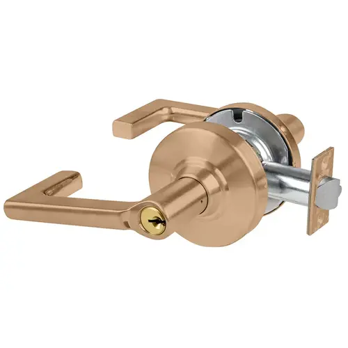 ND Series Entry / Office C123 Keyway Longitude with 13-247 Latch 10-025 Strike Satin Bronze Finish ND Series Entry / Office C123 Keyway Longitude with 13-247 Latch 10-025 Strike Satin Bronze Finish