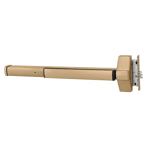 Electrified Exit Device Satin Bronze Clear Coated Electrified Exit Device Satin Bronze Clear Coated
