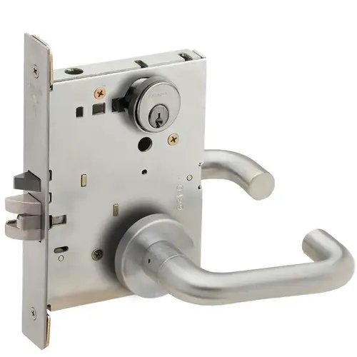Mortise Lock Satin Chrome Mortise Lock Satin Chrome