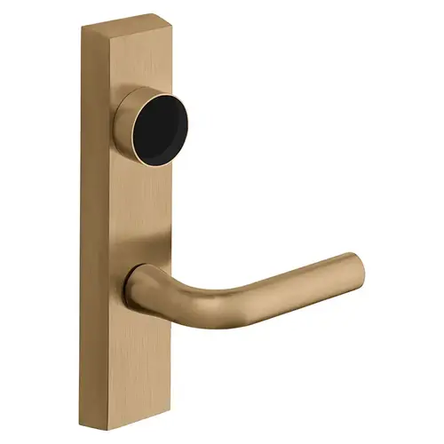ET Lever Exit Device Trim Satin Bronze Clear Coated ET Lever Exit Device Trim Satin Bronze Clear Coated