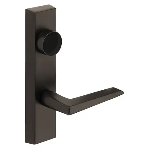 ET Lever Exit Device Trim Dark Oxidized Statuary Bronze Clear Coated ET Lever Exit Device Trim Dark Oxidized Statuary Bronze Clear Coated