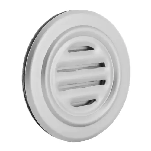 Chrome Plated Brass 5-5/16" No-Draft Speak-Thru