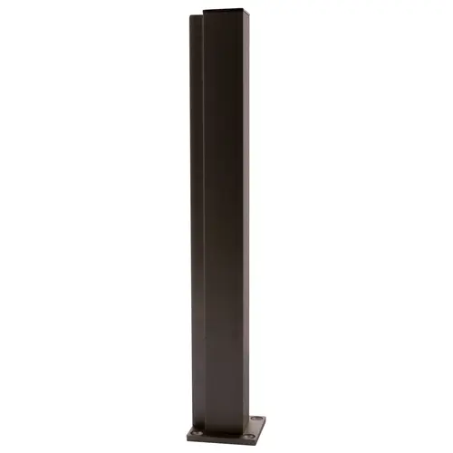 Duranodic Bronze 12" End Design Series Partition Post Duranodic Bronze 12" End Design Series Partition Post