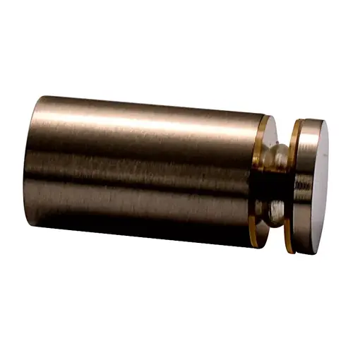 Brushed Bronze Cylinder Style Single-Sided Shower Door Knob Brushed Bronze Cylinder Style Single-Sided Shower Door Knob