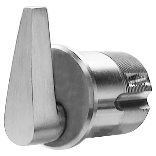 6 Pin Turn Knob Mortise A4 C413 Cam with Ring Satin Chrome Finish 6 Pin Turn Knob Mortise A4 C413 Cam with Ring Satin Chrome Finish