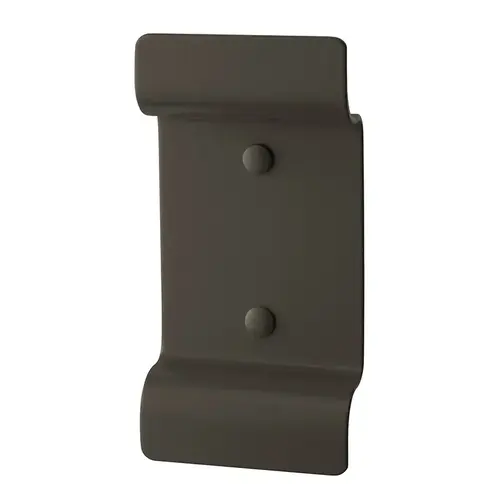 Door Closer Mounting Plates Dark Bronze Painted Door Closer Mounting Plates Dark Bronze Painted