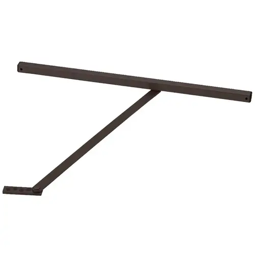 Medium Duty Size 4 Friction Hold Open Surface Overhead Door Holder Dark Bronze Finish Medium Duty Size 4 Friction Hold Open Surface Overhead Door Holder Dark Bronze Finish