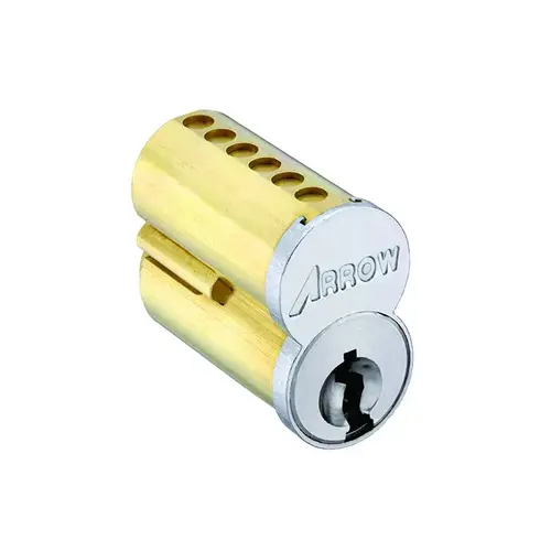 6-Pin SFIC Core, Uncombinated, Best F Keyway, Plain Face, No Logo, Satin Chrome 6-Pin SFIC Core, Uncombinated, Best F Keyway, Plain Face, No Logo, Satin Chrome
