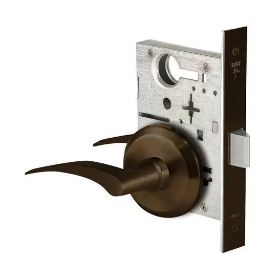 Mortise Lock Satin Bronze Blackened Satin Relieved Clear Coated Mortise Lock Satin Bronze Blackened Satin Relieved Clear Coated