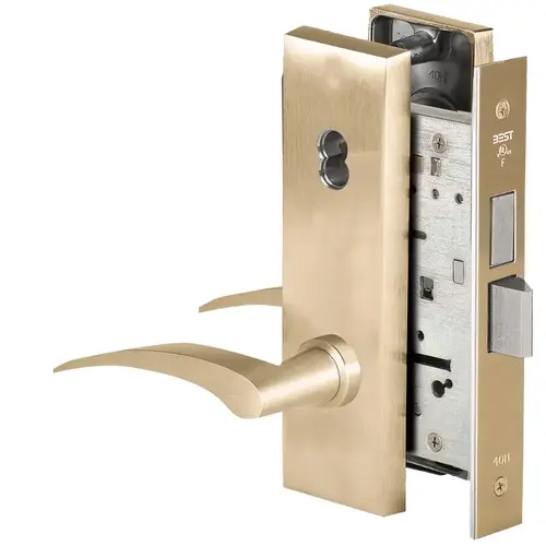Mortise Lock Satin Brass Mortise Lock Satin Brass