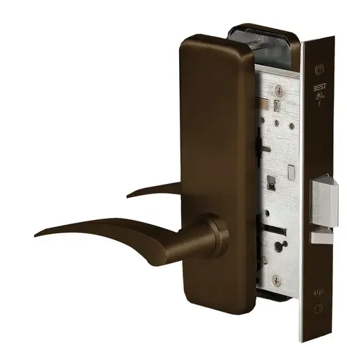 Mortise Lock Satin Bronze Blackened Satin Relieved Clear Coated Mortise Lock Satin Bronze Blackened Satin Relieved Clear Coated
